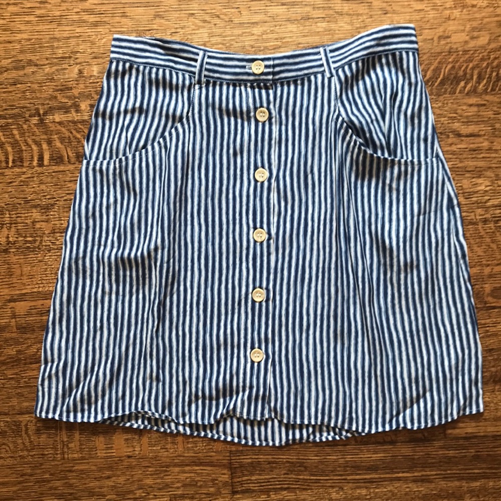 UO striped skirt *with pockets!*